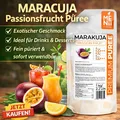 Maracuja Püree 1kg – Passionsfrucht Fruchtpüree für Cocktails & Desserts