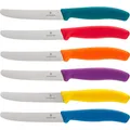 Victorinox Swiss Classic Tafelmesser 6tlg. Mehrfarbig