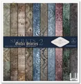 ITD COLLECTION Scrapbooking Papier Set 30x30 cm - Gothic Stories 2
