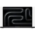 APPLE MacBook Pro 16.2", Space Black [2024] (MX2X3D/A) 16.2", 3456x2234 (120Hz, IPS glänzend, 1.000cd/m2), Apple M4 Pro - 14 Core CPU, 24GB RAM (verlötet), 512GB SSD (verlötet), Apple M4 20 Core GPU (iGPU), macOS