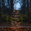 Sirius Verschneit glitzernder LED-Baum Isaac Garten-Weihnachtsdeko Feiertagsd340