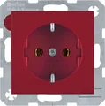 Berker SCHUKO-Steckdose rt/gl 47438912 Steckdosen SCHUKO-Steckdose