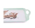 Wrendale Tablett Wrendale Designs Melamin-Tablett Fuchs-Familie, Melamin, (Stück)