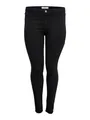 ONLY Carmakoma Damen Carthunder Push Up Reg Noos Skinny Jeans, Schwarz, 42 EU