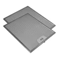 AllSpares Metallfilter für Dunstabzugshauben geeignet für AEG-Electrolux Zanussi 50248271004, Franke Faber 1330071330, Küppersbusch 538153 und Whirlpool 482000027080 (300x253x7mm) (2 Stück)