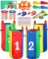 Outdoor Karneval Spiel Set 12 Medaillen 4 Eier 4 Löffel 3