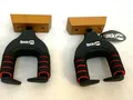 RockJam Universal-Gitarrenhalter mit gepolsterten Armen zur Wandmontage -