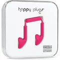 Happy Plugs Earbuds Ohrhörer mit Integriertem Mikrofon und Fernbedienung - Kirschrot - Rosa