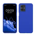 kwmobile Handyhülle für Motorola Moto G54 5G Hülle - Case Silikon - Kabelloses Laden - Schutzhülle Cover in Baltik Blau