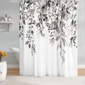 Badezimmer-Textil, vielseitige Pflanzendekoration, Blumen, Blätter, Knospen, Entspannung, Pflanzenmuster, gemütliche Badeerfahrung, hochwertiges Badezimmeraccessoire, 100% Baumwolle