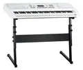 FunKey 61 WH Keyboard inkl. Netzteil und Notenhalter Weiß Safety Fix Set