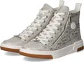 High Sneaker, 11-Deutsch:36, Color:silber/platin