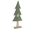 Viana Künstlicher Weihnachtsbaum Deko Tannenbaum Filz Grün Herz Sterne 52cm 2er Set, 2 Stück