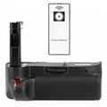 ayex Batteriegriff für Nikon D5100 D5200 mit IR-Fernauslöser Hochformat Akkugrif