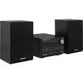 Panasonic SC-PM254EG-K Micro- mit HiFi-System (Bluetooth, DAB+, CD, UKW , 20 W RMS) schwarz