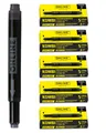 ONLINE® Kombipatrone für Füller schwarz 70033
