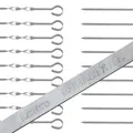 Olymp Handels Gmbh Schaschlikspieße Schaschlik Spieße 50er Pack Schampura 60cm Edelstahl 1.5 mm Mangal