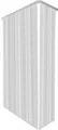 Kleine Wolke Eck-Duschrollo Eck-Duschrollo Breite 134 cm, ausziehbar, 134 x 240 cm