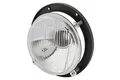 HELLA 1A3 996 002-531 Halogen-Hauptscheinwerfer - 24/12V - rund - Einbau - gehärtete Streuscheibe - Stecker: Flachstecker - vorne links/vorne rechts