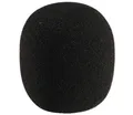 Monacor WS-60 - Mikrofon-Windschutz, schwarz f. Mikrofone mit Ø 40-50 mm