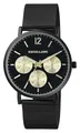 Excellanc Herren Armbanduhr aus Edelstahl in Schwarz, in Einer Länge von 23.5 cm, Klassisches Design für jeden Mann