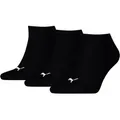 PUMA Sneakersocken PUMA UNISEX SNEAKER PLAIN (3 Paar) mit kleinem Logo schwarz 35-38