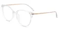 Blaulicht Brille ohne Sehstärke Damen Herren Runde Blaulichtfilter Computer B...