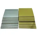 KITCHENDREAM Tortenplatte CakeBoard Set Kuchenplatte eckig gold UND silber in 3 mm starker Pappe, (15-tlg) 28 cm x 28 cm
