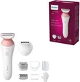 Philips BRL146/00 Lady Shaver Series 6000 Kabelloser Rasierer 6 Zubehörteile
