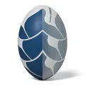 Canterbury Thrillseeker Play Rugbyball, Weiß/Blau, 3