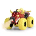 Dickie Toys - Flaming Fire Monster Auto (25 cm) - großer Monstertruck ab 3 Jahre mit Dampf-Funktion & Gummireifen, Spielzeugauto für Kinder mit Freilauf, Licht & Sound, inkl. Batterien