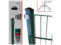 Fa-Bausysteme Doppelstabzaun Moosgrün 8-6-8 mit 1230 mm 12,5 m