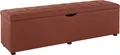 Home affaire Hockerbank Checked, mit Stauraum, Breite 120 cm und 160 cm, als Bettbank geeignet