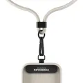 VONMÄHLEN Infinity Go - Universelle Handykette- kompatibel, flexibel und sicher, verstellbare Länge bis zu 150 cm - Handyband zum Umhängen - Cream