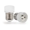 2x Lampensockel Adapter Konverter E27 Fassung auf GU10 Sockel Lampenadapter