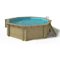 Oku Holzpool Emotion-fun Rund Ohne Zubehör, Ø 5.10 M