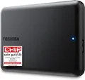TOSHIBA Canvio Partner HDTB520EK3AB 2TB Externe Festplatte USB 3.2 tragbar Xbox