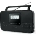 Muse Stereo Portable Radio | M-087 MB PLL | AUX in | FM radio | Headphone out - Schwarz
