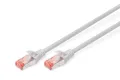 Digitus Patch-Kabel RJ-45 (M) zu RJ-45 (M) 2m Kupfer S/FTP Cat 6 grau (DK-1644-020)