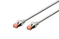 DIGITUS Patchkabel, Kat. 6, S/FTP, 2,0 m, grau