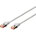 Digitus DK-1644-020 RJ45 Netzwerkkabel, Patchkabel CAT 6 S/FTP 2.00 m Grau Ha...