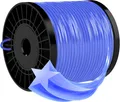 Rasentrimmer Faden 5-Kant 2,4 mm 100 m Blau Nylon