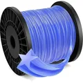 Trimmerfäden Rasen Mähfaden Ersatzfaden Nylonfaden 2,4mm 100m blau