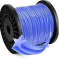 Rasentrimmerfaden 5-Kant 2,4 mm 100 m Blau Nylon