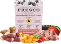 FRESCO Dog Complete Junior Trockenbarf Huhn 5kg | Barf Trockenfutter für Welpen & Junghunde mit Kürbis, Topinambur & Blütenpollen | aus frischem Fleisch, Obst und Gemüse | 100% natürliche Zutaten