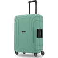 Redolz Essentials 15 4-Rollen Trolley 65 cm mit Dreipunkt-Verschluss  grün