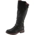 Rieker Damen Stiefel Varioschaft TEX schwarz, Damen:38 EU - Schwarz - 38