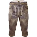 Edelnice Trachtenlederhose braun 66