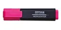 Textmarker 6er Set Gelb Orange Rosa Grün Rot Blau - OFFICER, Marker,