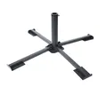 Sonnenschirmständer Gehwegplatten - klappbar - Schirm Platten Ständer Kreuz Fuß